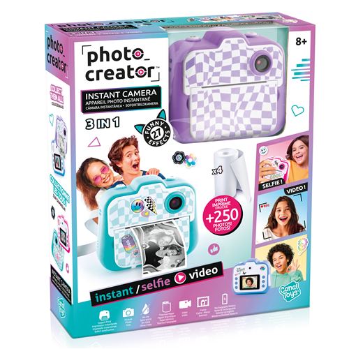 Câmera Instantanêa Photo Creator Multifunção e Impressão - 3 em 1 -  Canal Toys - Envio Aleatório - Image 3