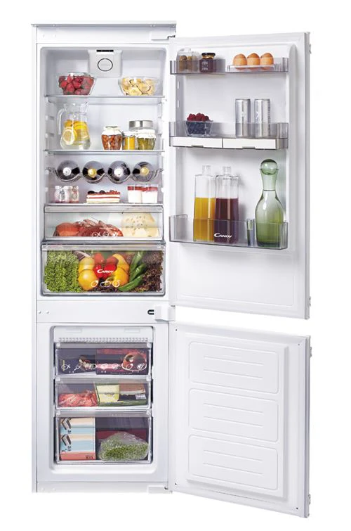 Frigorífico Combinado Encastrável Candy CKBBF 172 | 176,9x54x54,5 cm | 190 L | F | Branco