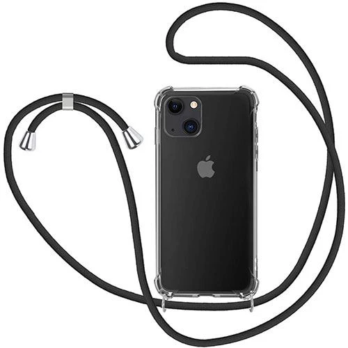 Capa 4-OK + Cordão para Apple iPhone 13 - Transparente