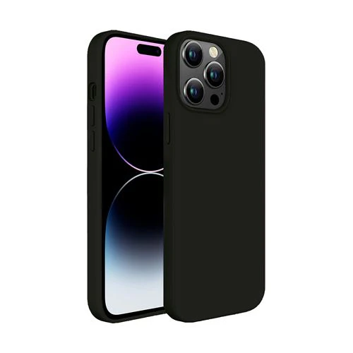 Capa 4-OK Slim Colors para Apple iPhone 15 Pro - Preta