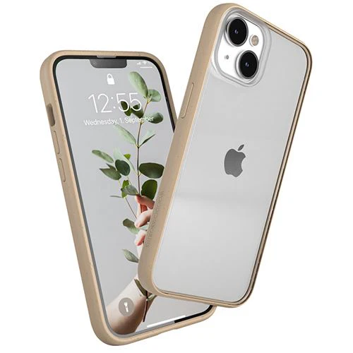 Capa Bio Woodcessories para Apple iPhone 14 - Taupe Brown