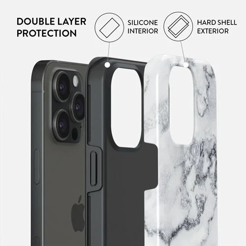 Capa Burga em Silicone para iPhone 15 Pro - White Winter - Image 2