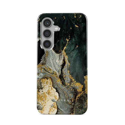 Capa Burga em Silicone para Samsung Galaxy S24 Plus- Northern Lights