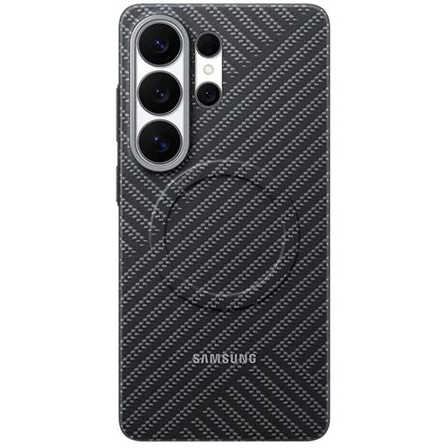 Capa Carbono Magnética Samsung para Galaxy S26 Ultra - Cinzento - Image 3