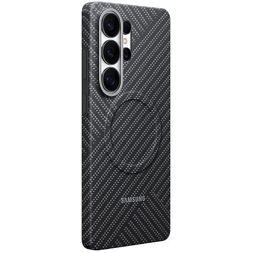 Capa Carbono Magnética Samsung para Galaxy S26 Ultra - Cinzento - Image 4