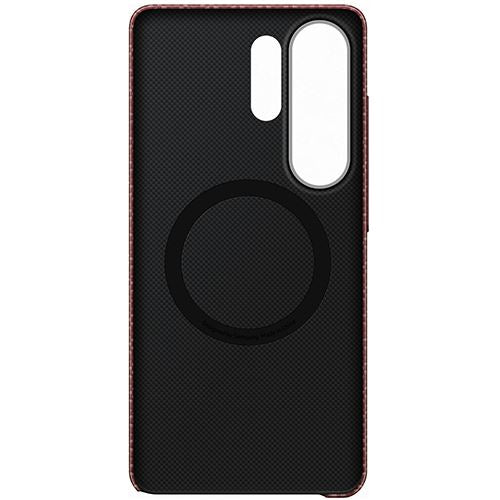 Capa Carbono Magnética Samsung para Galaxy S26 Ultra - Vermelho Coral - Image 2