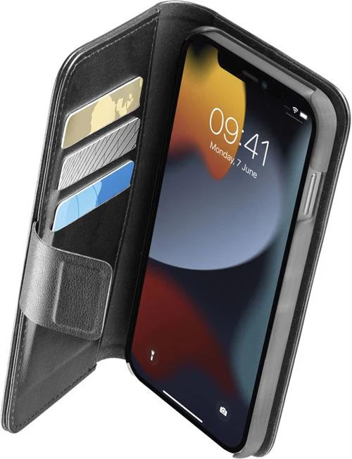Capa Cellularline iPhone 13 Pro Bookagenda Preto