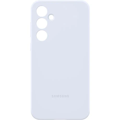 Capa de Silicone Samsung para Galaxy A 55 - Azul Claro