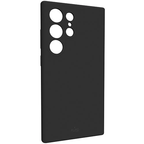 Capa em Silicone Puro Icon para Samsung Galaxy S24 Ultra - Preta