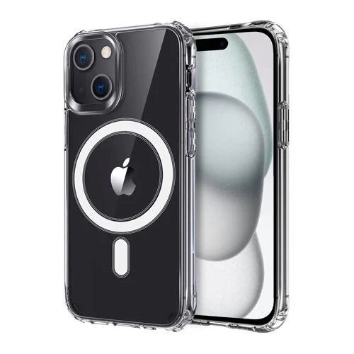 Capa Icoveri com MagSafe para Apple iPhone 15 - Transparente