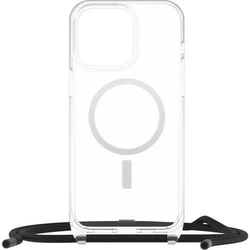 Capa Otterbox React + Cordão para Apple iPhone 15 Pro Max - Transparente