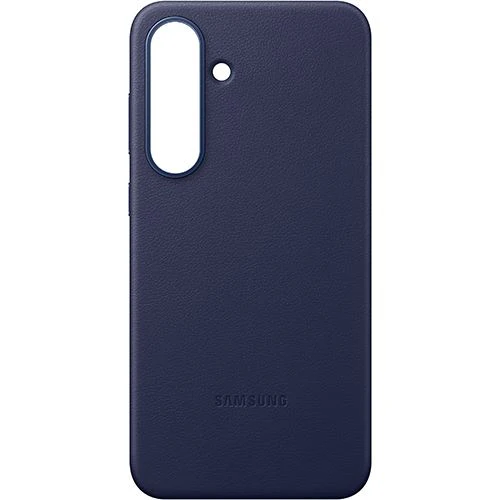 Capa Pele Vegana Samsung para Galaxy S25 FE - Azul Escuro