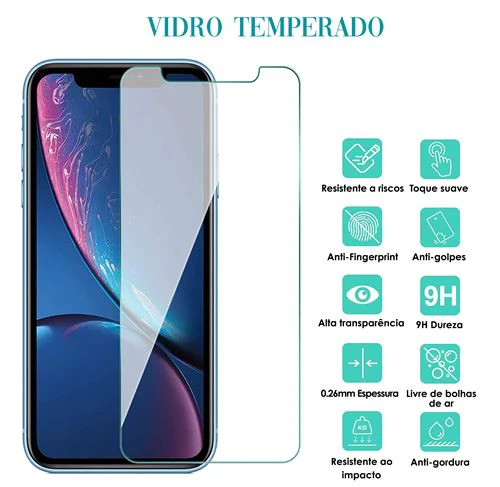 Capa + Película Protetora de Ecrã Icoveri para Apple iPhone 14 - Preto - Image 2