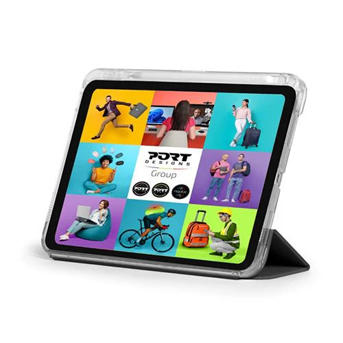 Capa Port Designs para iPad Air 11" (Gen 6 M2) Noumea II Slimclear Eco - Cinzento - Image 11