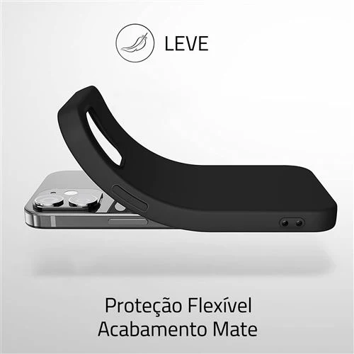 Capa Protek + Película Protetora de Ecrã Icoveri para Xiaomi 13 - Preto - Image 5