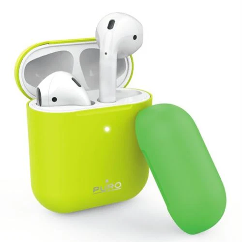 Capa Puro para Airpods 1/2 Icon Amarelo