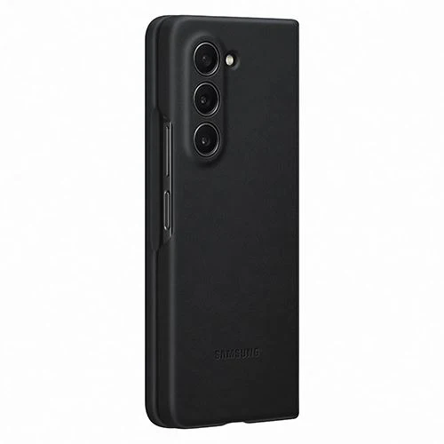 Capa Samsung em Eco Pele para Samsung Z Fold 5 - Preto - Image 4