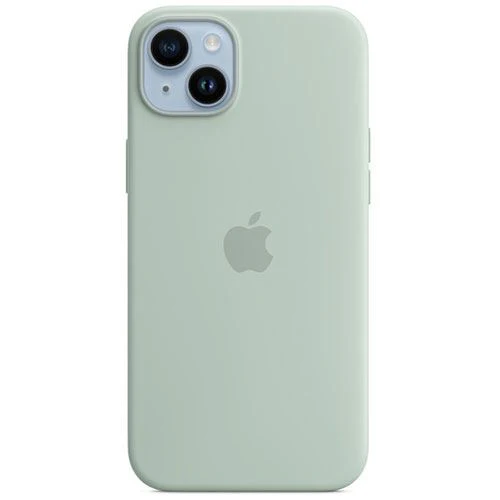 Capa Silicone Apple com MagSafe para Apple iPhone 14 Plus - Suculenta