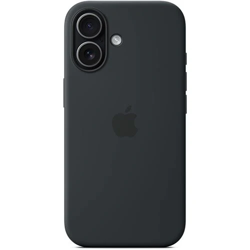 Capa Silicone Apple com MagSafe para iPhone 17 - Preto