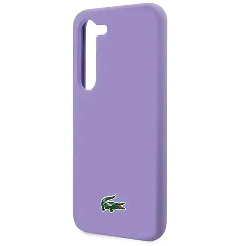 Capa Silicone Lacoste para Samsung Galaxy S23 - Lavanda