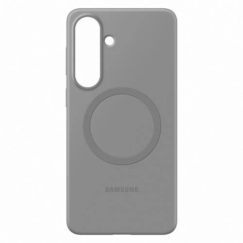 Capa Silicone Magnética Samsung para Galaxy S26+ -  Cinzento