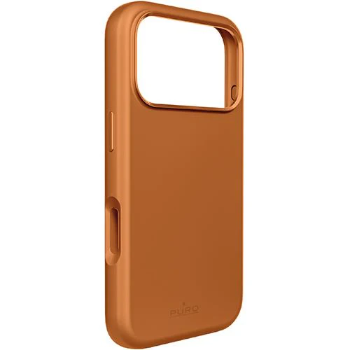 Capa Silicone Puro Icon Mag Pro para iPhone 17 Pro - Laranja