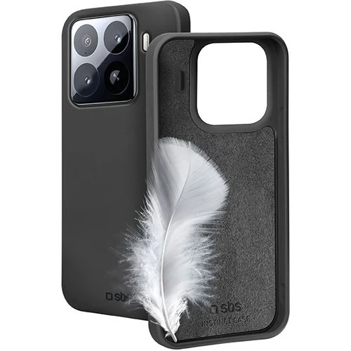 Capa Silicone SBS Soft Instinct para Xiaomi 15 - Preta
