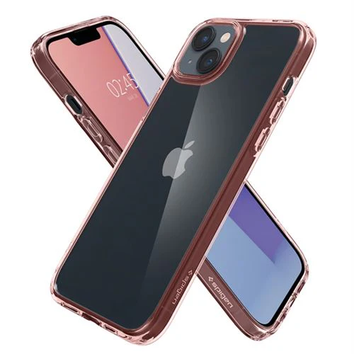 Capa Spigen Ultra Hybrid pata iPhone 14 - Rosa - Image 2
