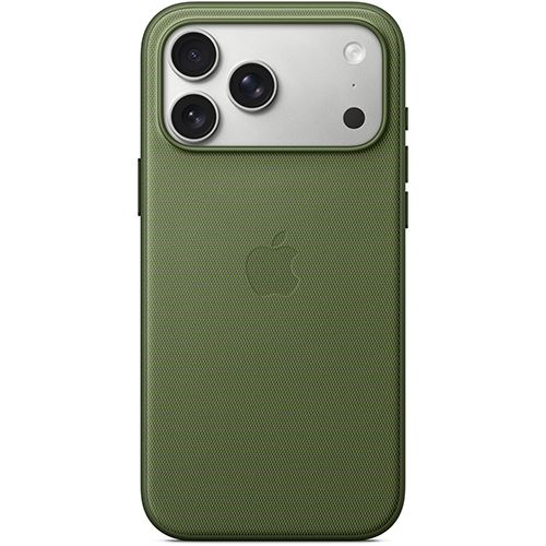 Capa Tecido TechWoven Apple com MagSafe para iPhone 17 Pro Max - Verde