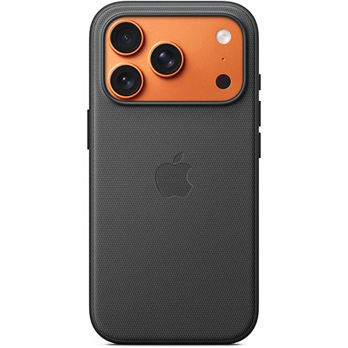 Capa Tecido TechWoven Apple com MagSafe para iPhone 17 Pro - Preto