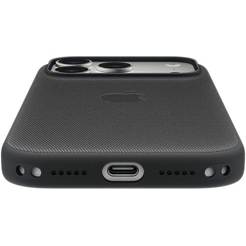 Capa Tecido TechWoven Apple com MagSafe para iPhone 17 Pro - Preto - Image 4