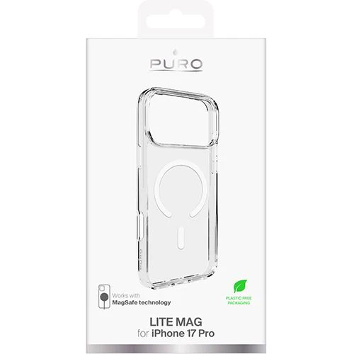 Capa TPU com MagSafe Puro Lite Mag para iPhone 17 Pro - Transparente - Image 2