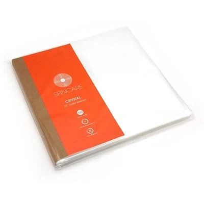 Capas Exteriores (Outer Sleeves) Spincare Crystal 12'' para Vinil - 100 Unidades
