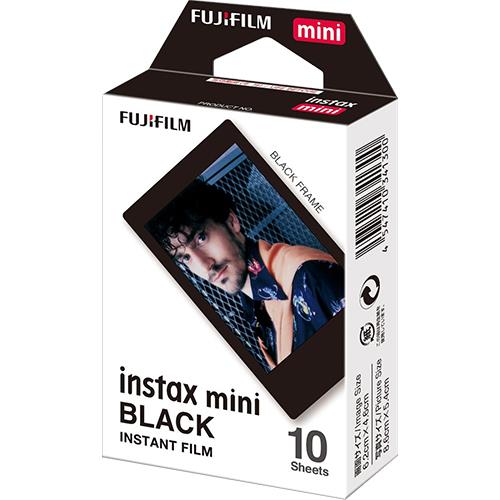 CargaFujiFilm Instax Mini - 10x Folhas - Preto