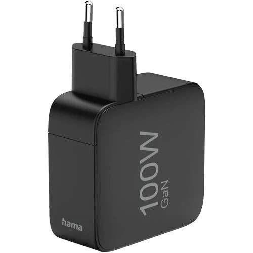 Carregador GaN USB+2XUSB-C Hama - 100W - Preto - Image 5