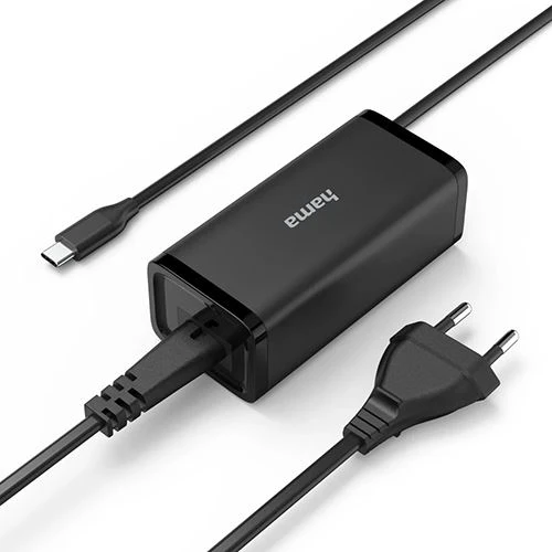 Carregador Hama USB-C Notebook Power 100W - Preto - Image 3