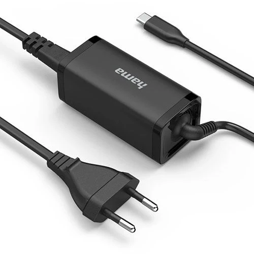 Carregador Hama USB-C Notebook Power 65W - Preto - Image 2