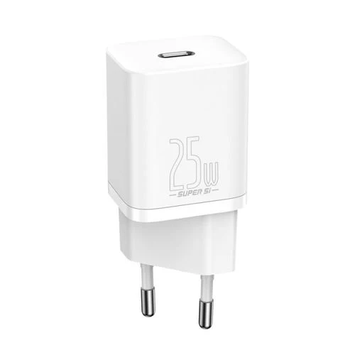 Carregador Rápido USB-C Baseus Super SI 25W - Branco