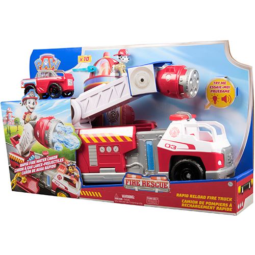Carro de Bombeiros Paw Patrol- Fire Rescue Deluxe - Spin Master