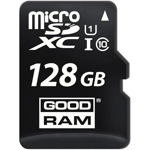 Cartão de Memória Goodram M1AA-1280R12 128GB MicroSDXC UHS-I Classe 10 | Preto