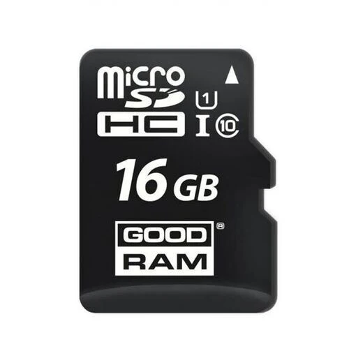 Cartão de Memória Goodram M1AA 16GB MicroSDXC UHS-I Classe 10 | Preto