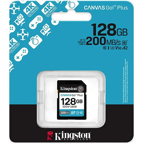 Cartão de Memória SDXC Kingston Canvas Go! Plus - 128GB - Image 3