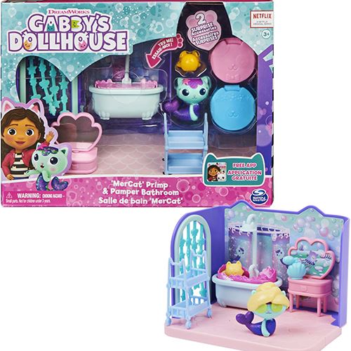 Casa de Banho Gabby's Dollhouse: Siregata - Spin Master