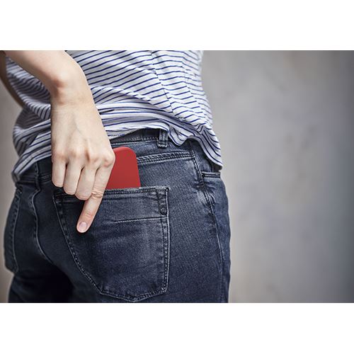 Capa Silicone Cellularline Sensation Plus para Samsung Galaxy S25+ - Vermelha - Image 3