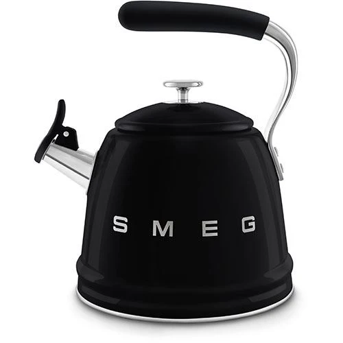 Chaleira de Apito Smeg Anni 50 WKF01BL - Preto
