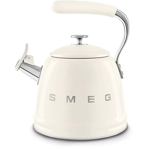 Chaleira de Apito Smeg Anni 50 WKF01CR - Creme
