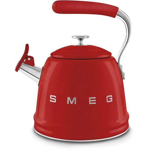 Chaleira de Apito Smeg Anni 50 WKF01RD - Vermelho