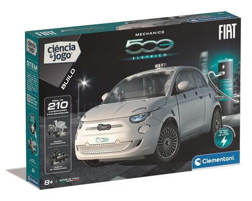 Ciência e Jogo Build Laboratório de Mecânica: Fiat 500 Eléctrico - Clementoni