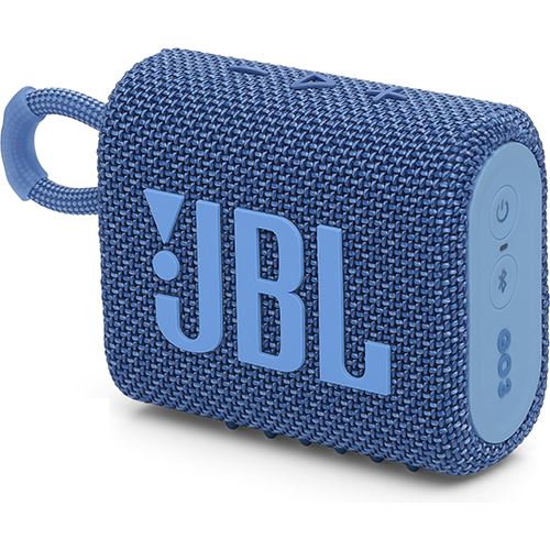 Coluna Portátil Bluetooth JBL GO 3 Eco - Azul