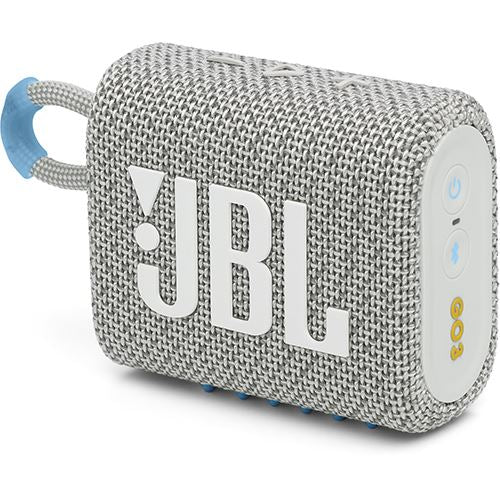 Coluna Portátil Bluetooth JBL GO 3 Eco - Branco